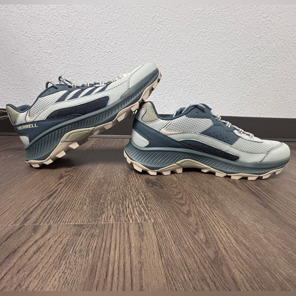 NWT Merrell Speed Strike 2 Men's Sz 13 Sneakers in Calcite Blue/Gray - Picture 7 of 16